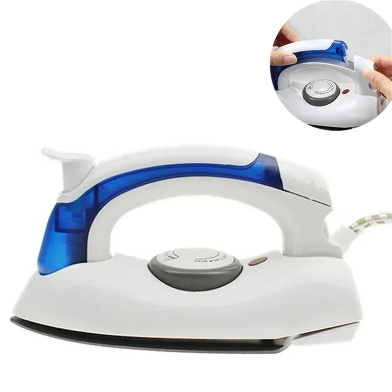700W Hot Mini Electric Portable Foldable Steam Iron Clothes For Home Travelling Soleplate Utility Tool Cloth EU/US