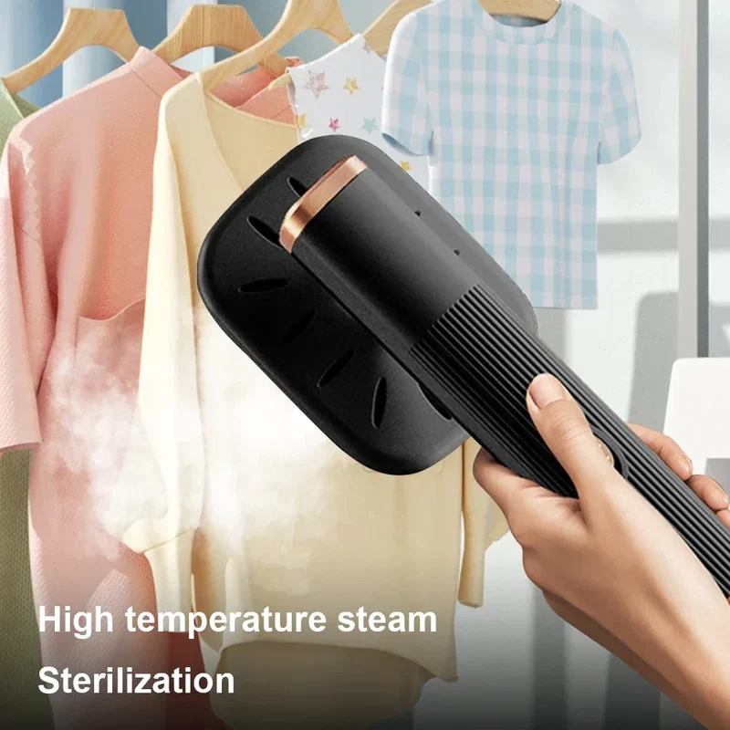 Portable Ironing Machine 360° Ironing Dry & Wet Steam Iron USB Powered Small Garment Steamer for Fabric Clothes Ironing