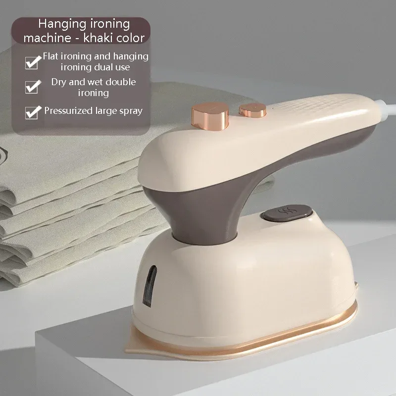 Mini Electric Iron Household Handheld Steam Iron Foldable Wet Dry Ironing Machine Portable Travel Fast Heating Handheld Iron