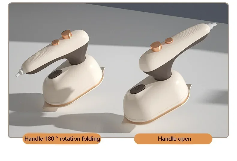Mini Electric Iron Household Handheld Steam Iron Foldable Wet Dry Ironing Machine Portable Travel Fast Heating Handheld Iron