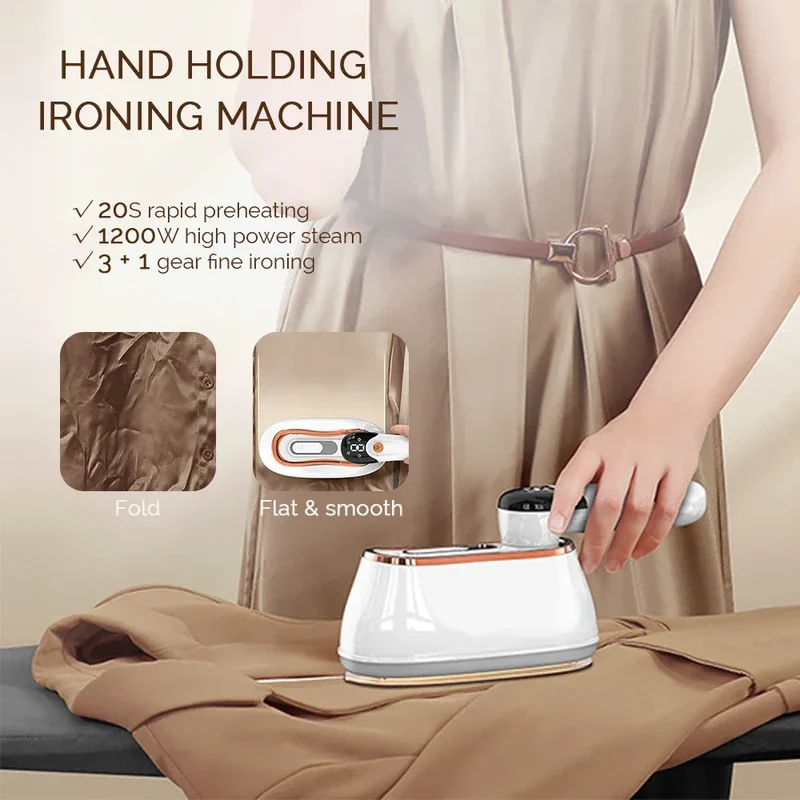 1200W Small Hand Holding Ironing Machine Iron Machine Household Steam 4Gear Portable Hanging Ironing Machine Steam iron