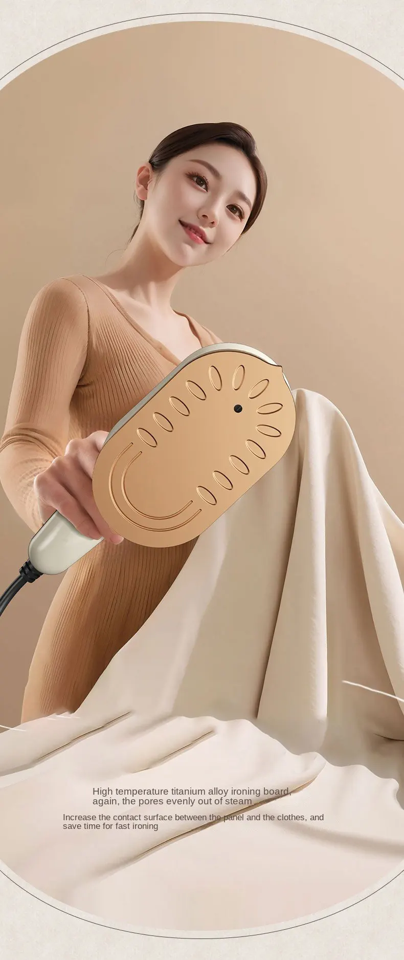 Mini Garment Steamer Steam Iron Handheld Portable Home Travelling For Clothes Ironing Wet Dry Ironing Machine 220V/110V
