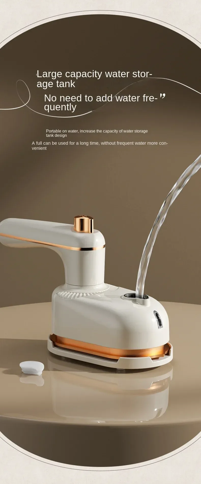 Mini Garment Steamer Steam Iron Handheld Portable Home Travelling For Clothes Ironing Wet Dry Ironing Machine 220V/110V