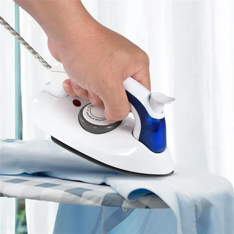 700W Hot Mini Portable Foldable Electric Steam Iron Clothes For Home Travelling Soleplate Utility Tool Cloth EU/US