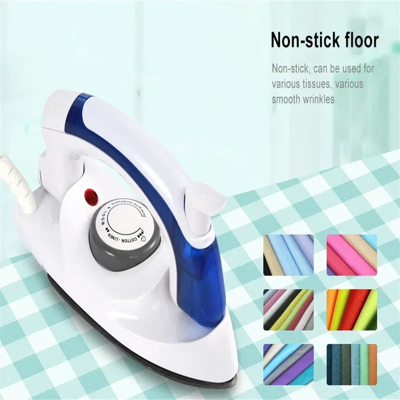 700W Hot Mini Portable Foldable Electric Steam Iron Clothes For Home Travelling Soleplate Utility Tool Cloth EU/US