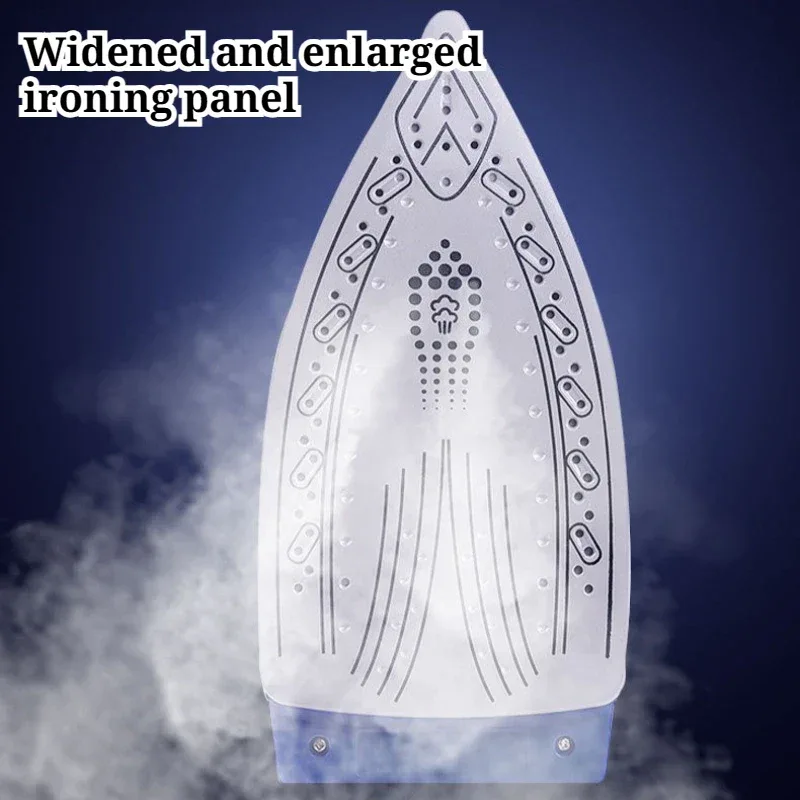 Large Capacity Water Tank Handheld Electric Irons Powerful Steam Faster Ironing Widened Panel Clothes Steam Iron Home Appliances