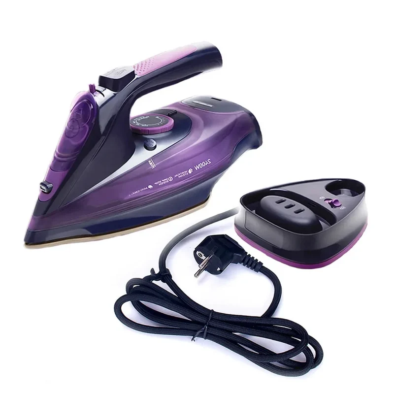 Handheld Electric Iron Cordless Steam Ironing Machine Wireless with Base Electric Iron
