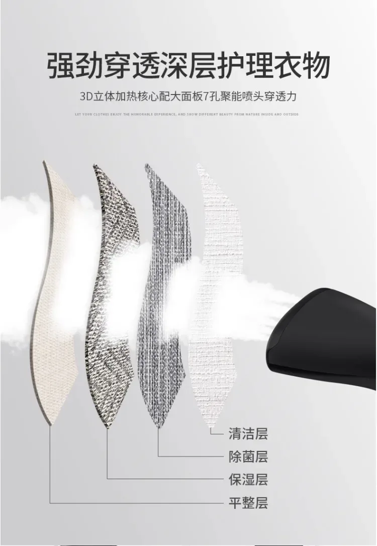 Large steam hanging iron household iron clothes ironing small handheld ironing machine hanging vertical electric iron