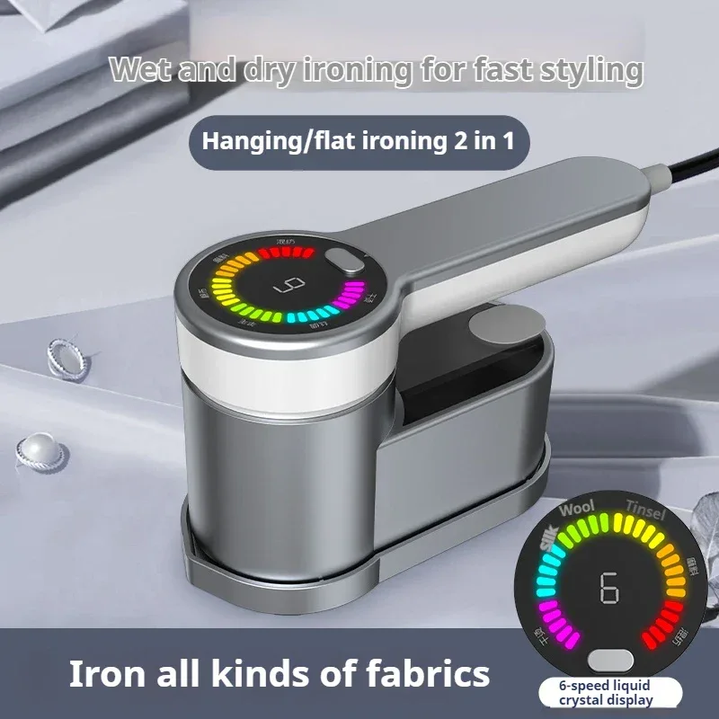 Intelligent Steam Ironing Machine Portable Travel Steamers for Clothes LCD Diplay Screenc Mini Handheld Garment Iron Steamer