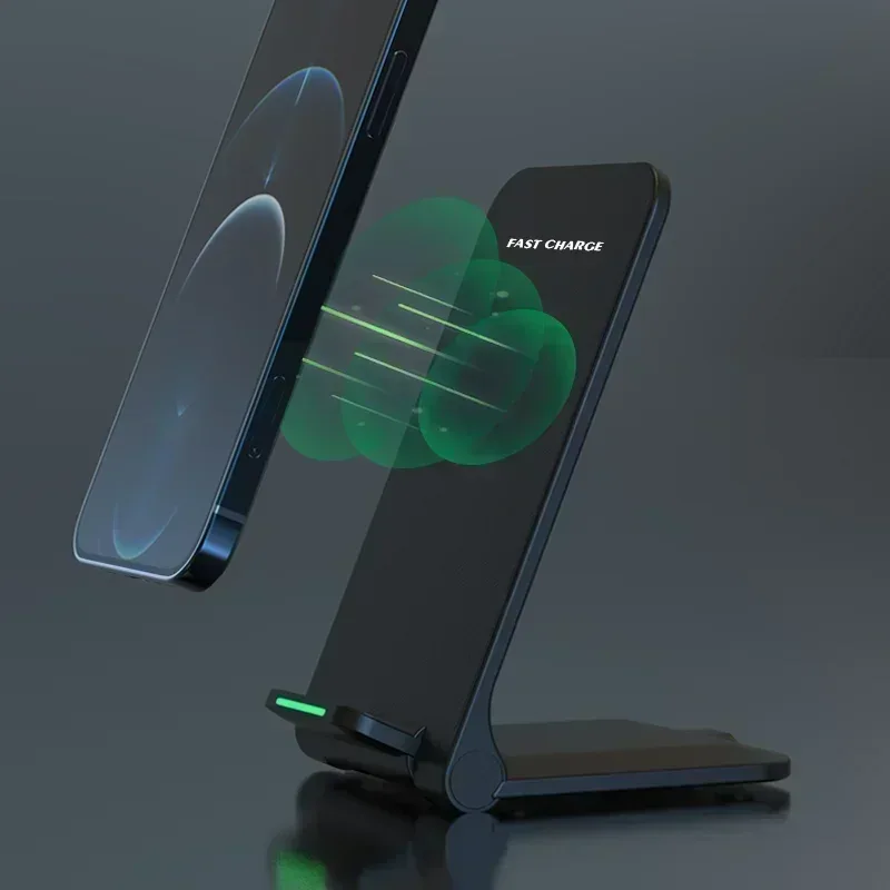 65W Wireless Charger Station Earphone Phone Fast Charging Charger Holder For iPhone 16 15 14 13 Pro Max Samsung S24 S23 Xiaomi