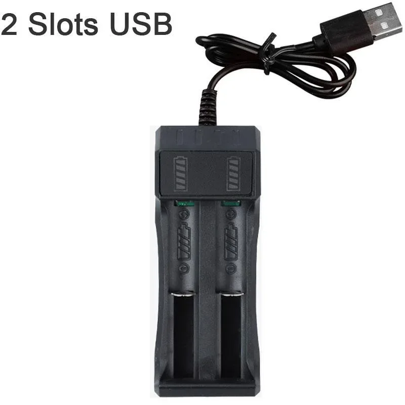 1 / 2 / 4 Slots 18650 Lithium Battery Charger for 18650 Charging 3.7 / 4.2 V Rechargeable Multi-Slot Battery Charger