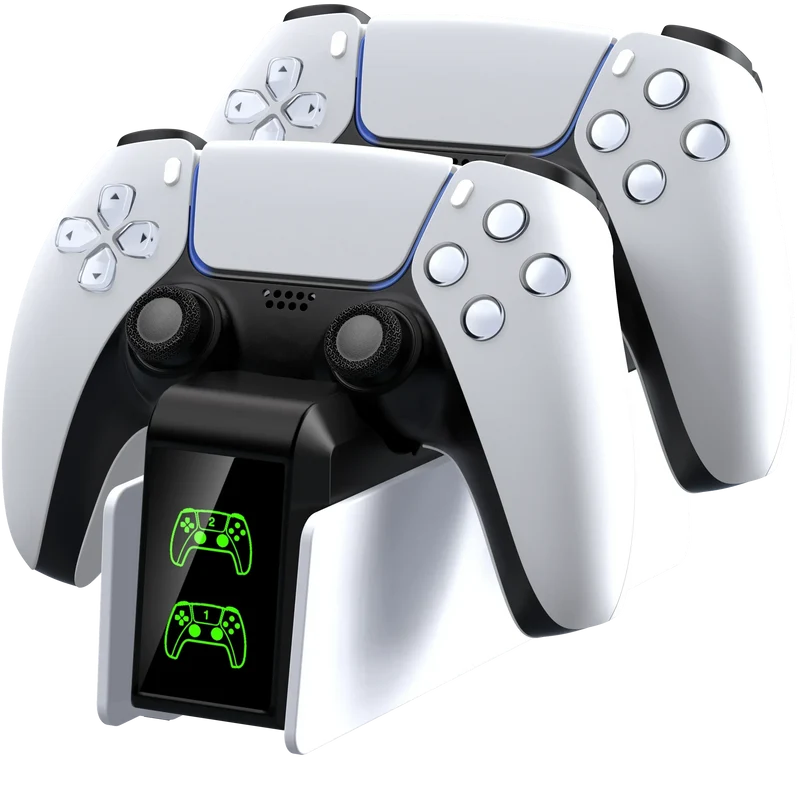 Controller Charging Station For PlayStation 5 Dual Fast Charger LED Indicator Charging Stand Docking Station ps5 accessories