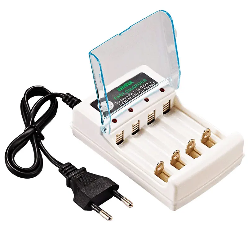 AA / AAA Battery Charger 2 4 Slots AC 110V 220V For NI-MH /NI-CD AA AAA Charging 1.2V Rechargeable Battery Charger