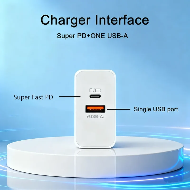 240W GaN USB Type C Charger PD Fast Charge Phone QC 3.0 Quick Chargers For iPhone 17 16Pro Max Mini iPad Charging NEW