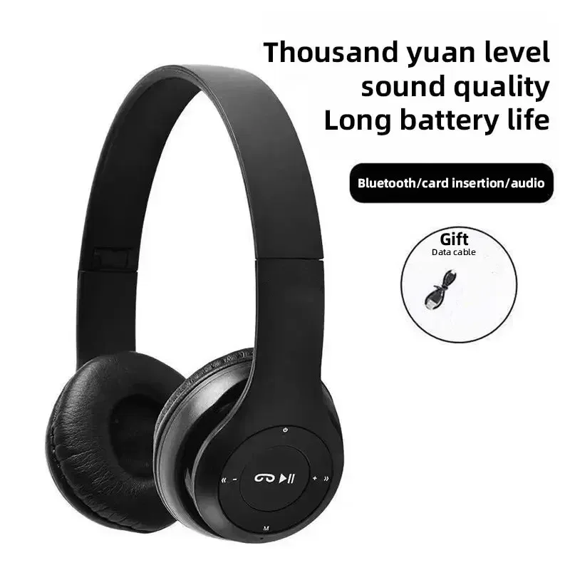 Handsfree Wireless Headphones Noise Canceling Headphone Earphone P47 headset Bluetooth Head Phone for iPhone Huawei Samsung S22