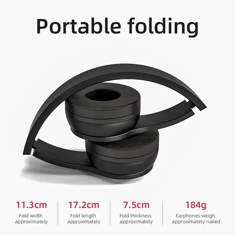 Handsfree Wireless Headphones Noise Canceling Headphone Earphone P47 headset Bluetooth Head Phone for iPhone Huawei Samsung S22