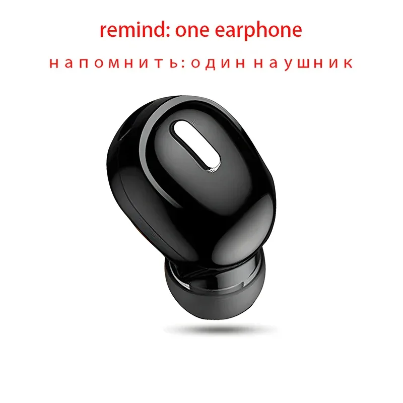 New Wireless Earphones Bluetooth 5.0 Headphones With Mic in-Ear Sports Waterproof TWS Earbuds Bluetooth Handsfree Single Headset