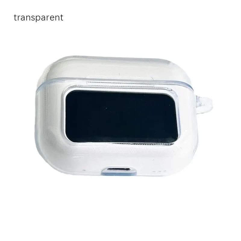 For A9 Pro Headset Case Earphone Case For Airpods Protective Cover Anti-Fall Shockproof Dustproof Transparent Silicone Case