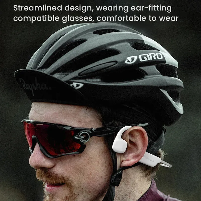 Bone Conductive Wireless Earphones Bluetooth 5.2 Open Headphones Sports Headset Waterproof Earhooks Headworn Loop