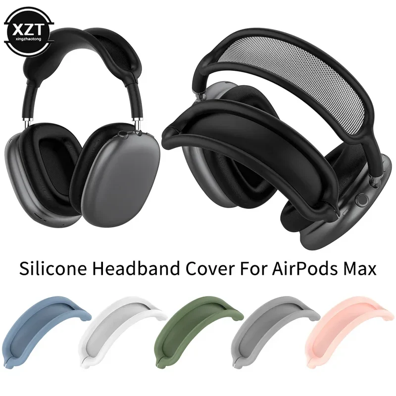 Soft Washable Headband Cover For AirPods Max Silicone Headphones Protective Case Replacement Cover Earphone Accessories
