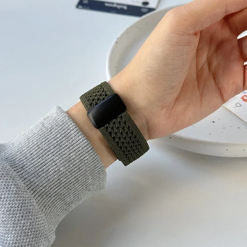 Nylon Magnetic Band for Apple Watch 45mm 41mm 44 40mm Series 10 46mm 42mm Soft Bracelet for IWatch Ultra 49mm 9 7 8 6 5 4 Strap