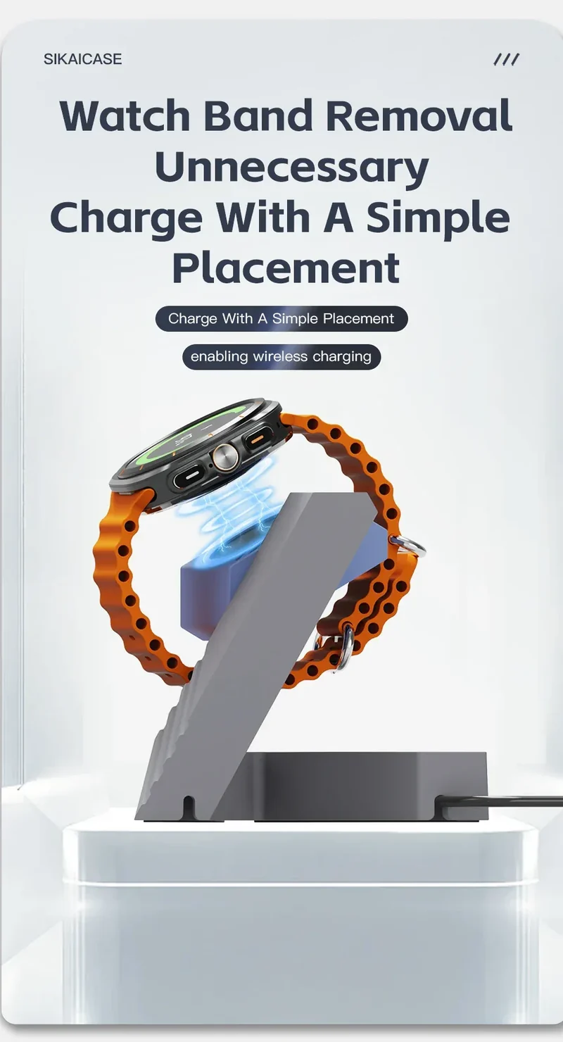 SIKAI Watch Charging Stand for Samsung Galaxy Classic8/5/5 Pro Samsung Galaxy Ultra/7/6/6Smart Watch Charger Dock Base
