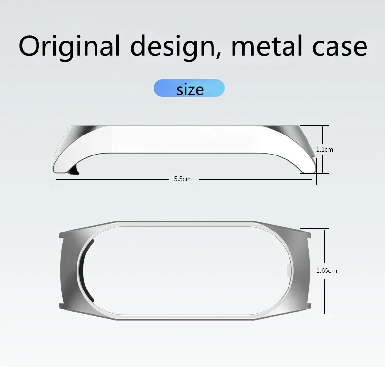Metal Strap bracelet for Xiaomi mi band 7 6 5 3 4 strap Stainless Steel MiBand 4 Smart Wrist Strap for xiao mi miband 4 3 straps