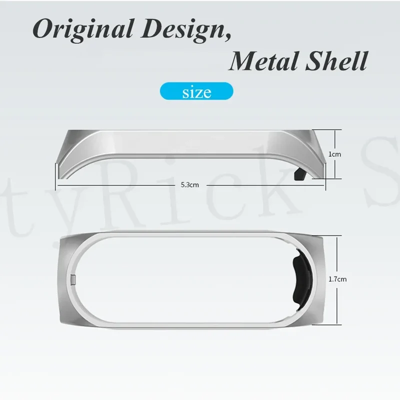 Metal Strap bracelet for Xiaomi mi band 7 6 5 3 4 strap Stainless Steel MiBand 4 Smart Wrist Strap for xiao mi miband 4 3 straps
