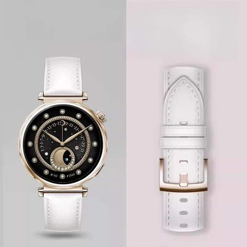 18mm Strap For Xiaomi Watch S4 41mm Leather Bracelet For Mi Watch S4 41mm Band Women Wriatband Accessories