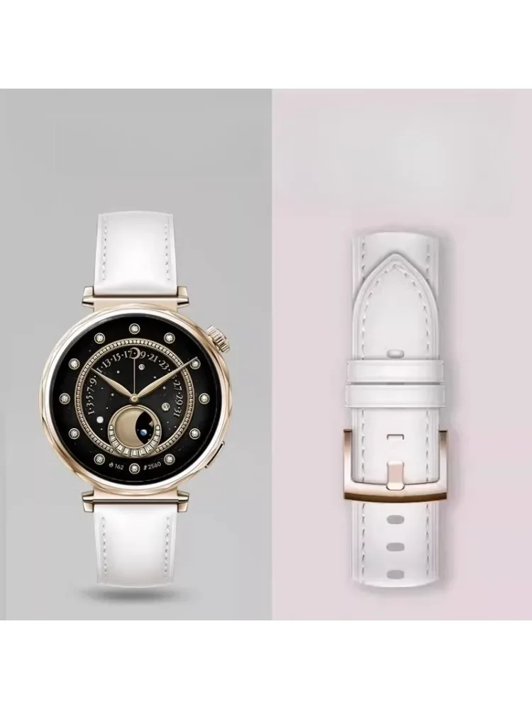18mm Strap For Xiaomi Watch S4 41mm Leather Bracelet For Mi Watch S4 41mm Band Women Wriatband Accessories