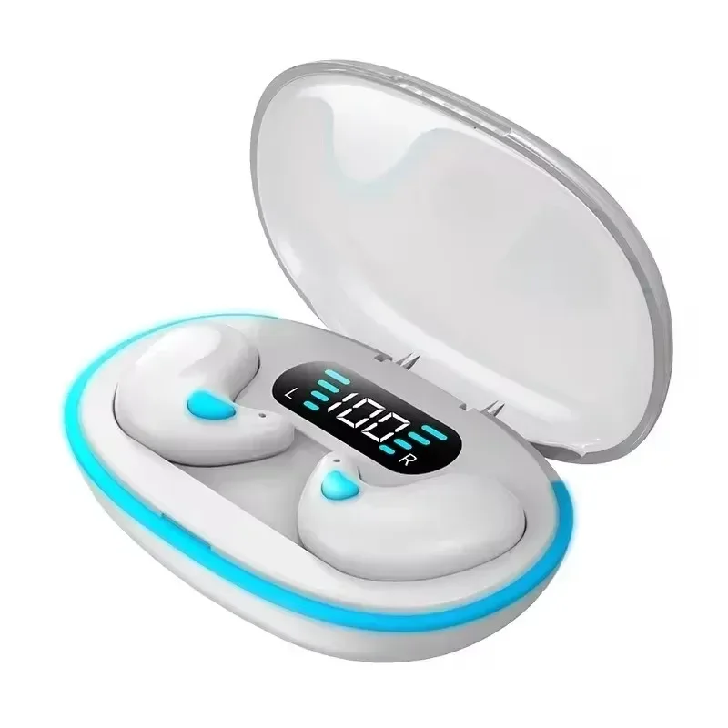 X55 Sleeping Earbuds Wireless Mini Headphones For Work TWS Bluetooth Earphone Stereo Hidden Headsets with Mic HD Call Waterproof