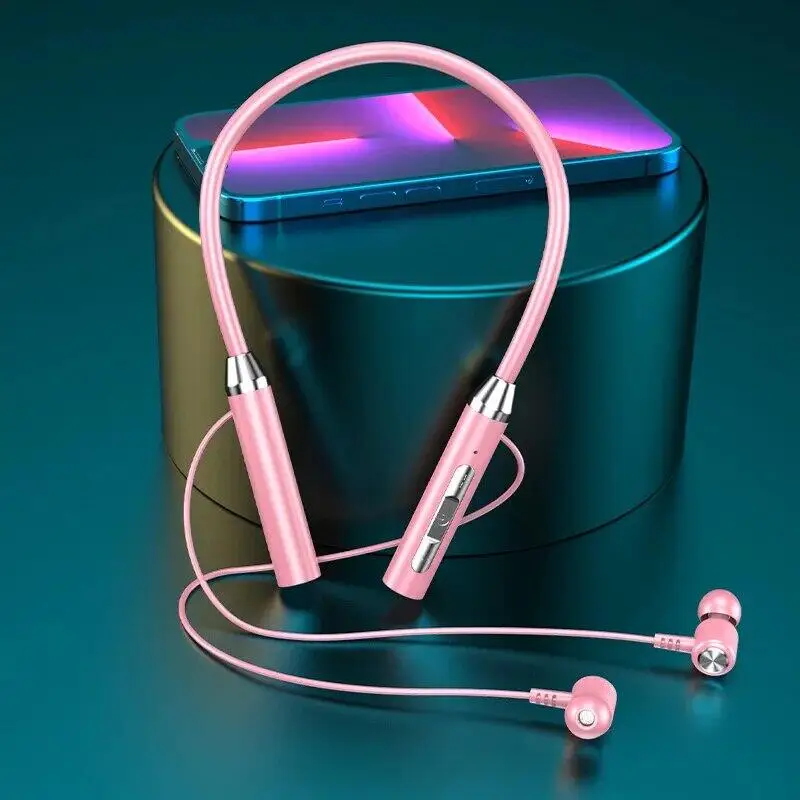 Wireless Bluetooth Earphone Magnetic Neckband Sport Headset TWS Bluetooth Headphones With Mic Stereo Earbuds For All Smartphones