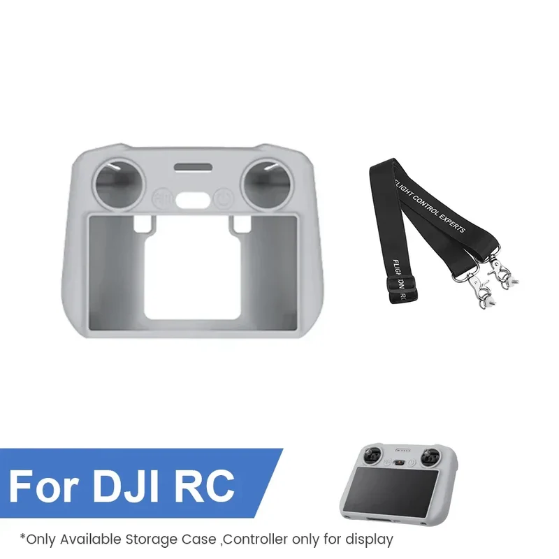 Silicone Case Protective Cover for DJI Mini 3/Mini 4/Mini 5 Pro/Flip/AIR 3S/Mavic 3/4 Pro/Neo/RC/RC 2 Remote Control Accessories