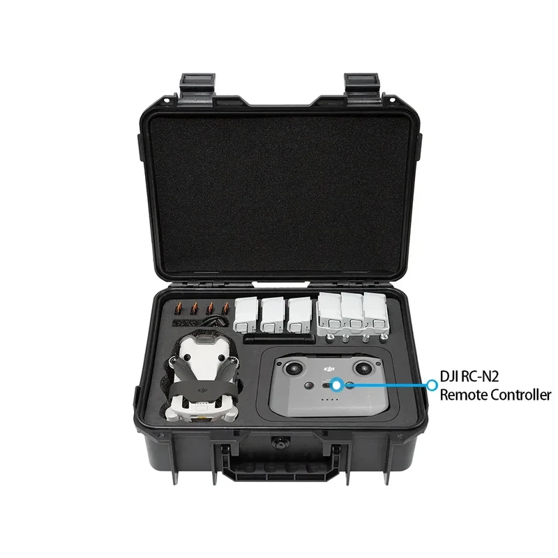 For DJI Mini 3/4Pro Case Mini 4 Pro Explosion Proof Case Mini 4 Pro Bag Portable Waterproof Box Hard Shell Large Capacity Case