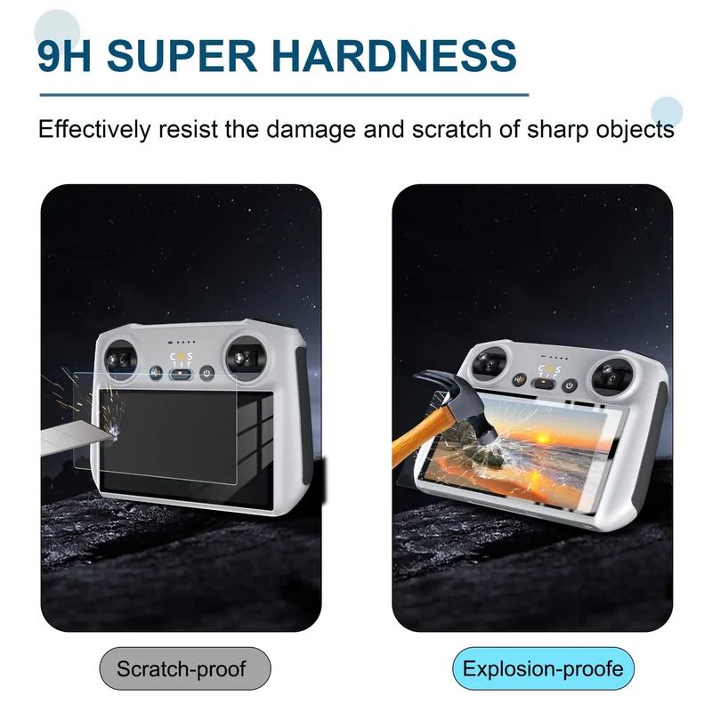 Tempered Glass for DJI Mini 5 4 Pro RC 2 Remote Control Screen Protector for DJI Mini4 Pro RC2 Anti-scratch Film Accessories