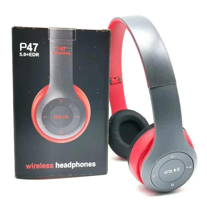 Multifunctional Portable Foldable Headmounted Wireless Bluetooth 5.0 Headset For Bluetooth connection TF Card Wired Connection