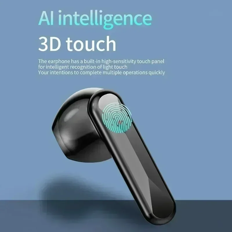 TWS Bluetooth-Compatible Earphones Stereo Sport Headset Waterproof Wireless Headphone Earbuds With Mic for all smartphones