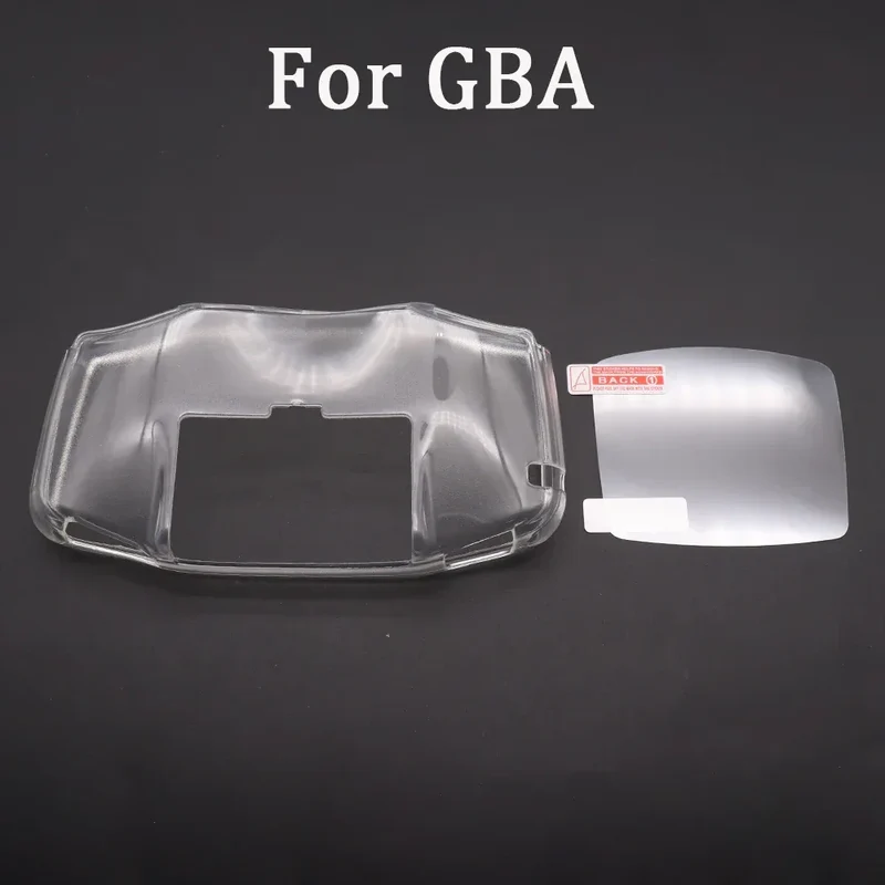 1Pc Transparent Case Cover For GBC GBA GBP GBA SP Protective Cover For Nintend Gameboy GB Silicone Soft Crystal Shell