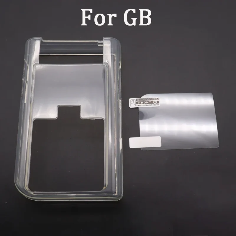 1Pc Transparent Case Cover For GBC GBA GBP GBA SP Protective Cover For Nintend Gameboy GB Silicone Soft Crystal Shell