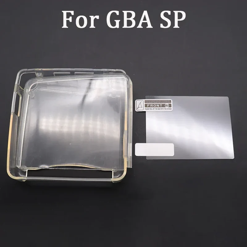 1Pc Transparent Case Cover For GBC GBA GBP GBA SP Protective Cover For Nintend Gameboy GB Silicone Soft Crystal Shell