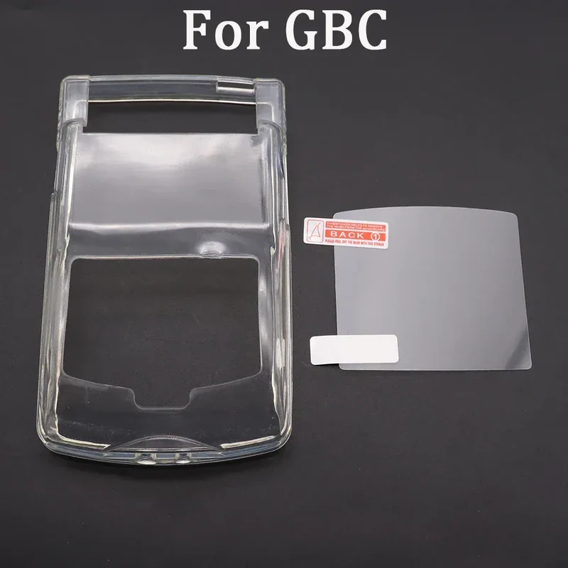 1Pc Transparent Case Cover For GBC GBA GBP GBA SP Protective Cover For Nintend Gameboy GB Silicone Soft Crystal Shell