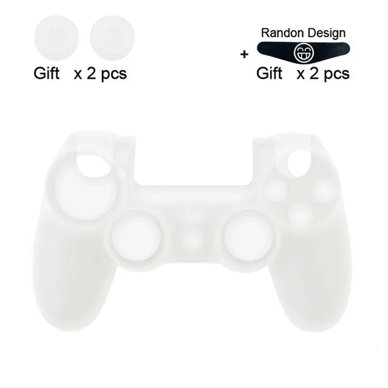 DATA FROG Silicone Protective Case for PS4 Controller – Anti-Slip Soft Cover for PS4 / PS4 Pro / PS4 Slim Gamepad