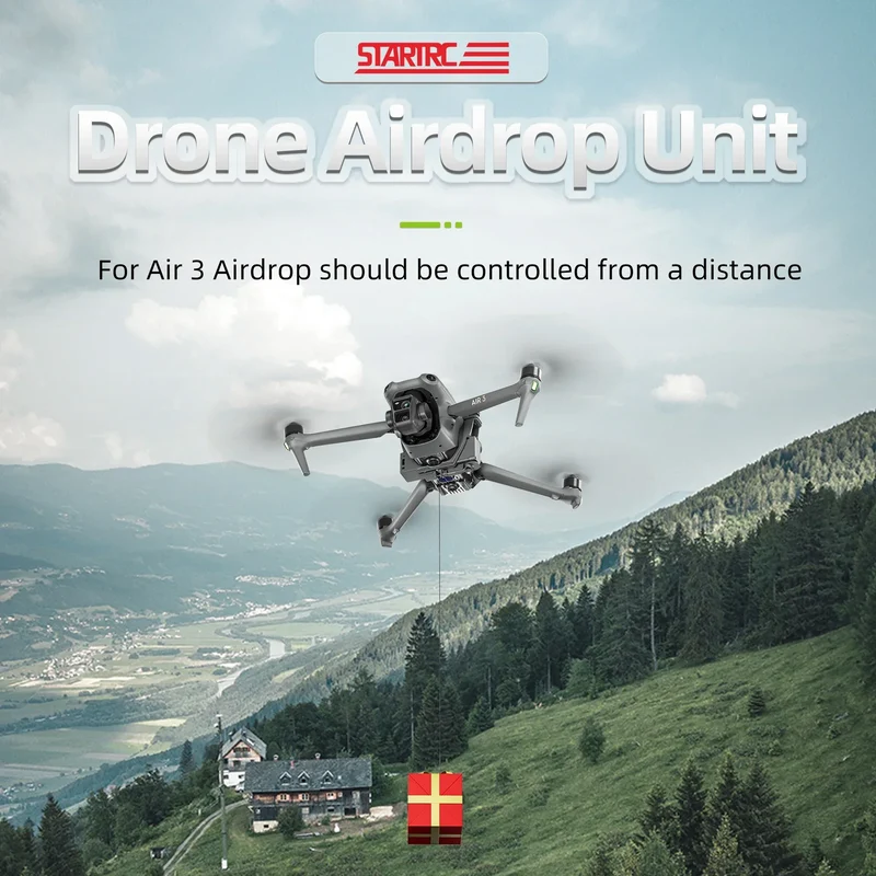 Airdrop System For DJI Air 3S/Air 3 Proposal Delivery Device Dispenser Thrower Dropping Transport For DJI Air 3 Accessories