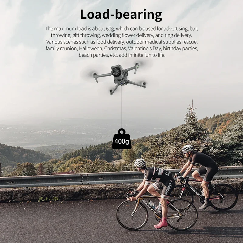 Airdrop System For DJI Air 3S/Air 3 Proposal Delivery Device Dispenser Thrower Dropping Transport For DJI Air 3 Accessories