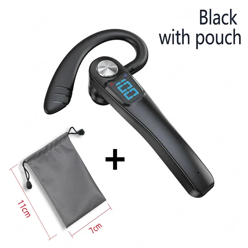 Wireless Headphones With Microphone Bluetooth Earphones ENC Noise Cancelling Hands-free Headset Busines Auriculares Driving