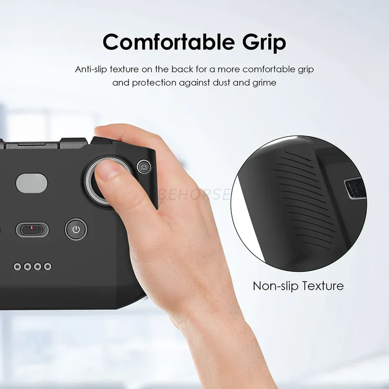 Anti-drop Silicone Sleeve For RC-N1/N2/N3 Case Shockproof Control Cover For DJI Mini 5 Pro/4/NEO/Neo 2/Air 3S Drone Accessories