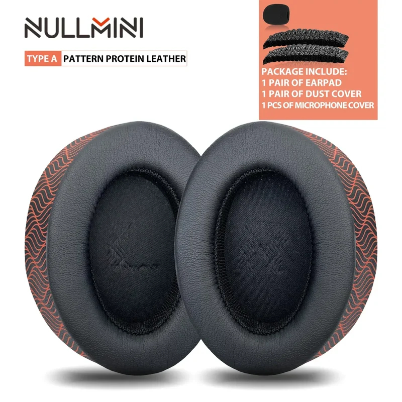 Nullmini Cooling Gel Earpads for Turtle Beach Elite Atlas Aero Headphones Replacement Cushion Sleeve Earmuffs