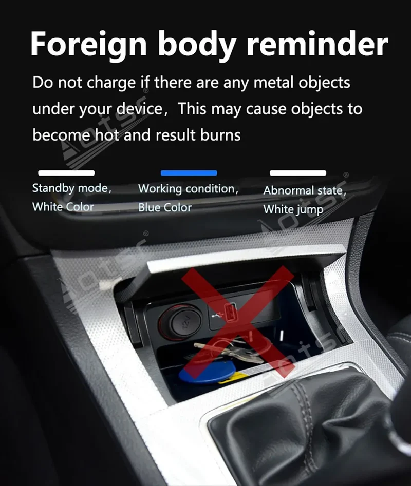 2025 New Product of Wireless Charger For Roewe NEW Energy 2016-2019 Fast charging Car Accessories Supplies Convenient Utensils