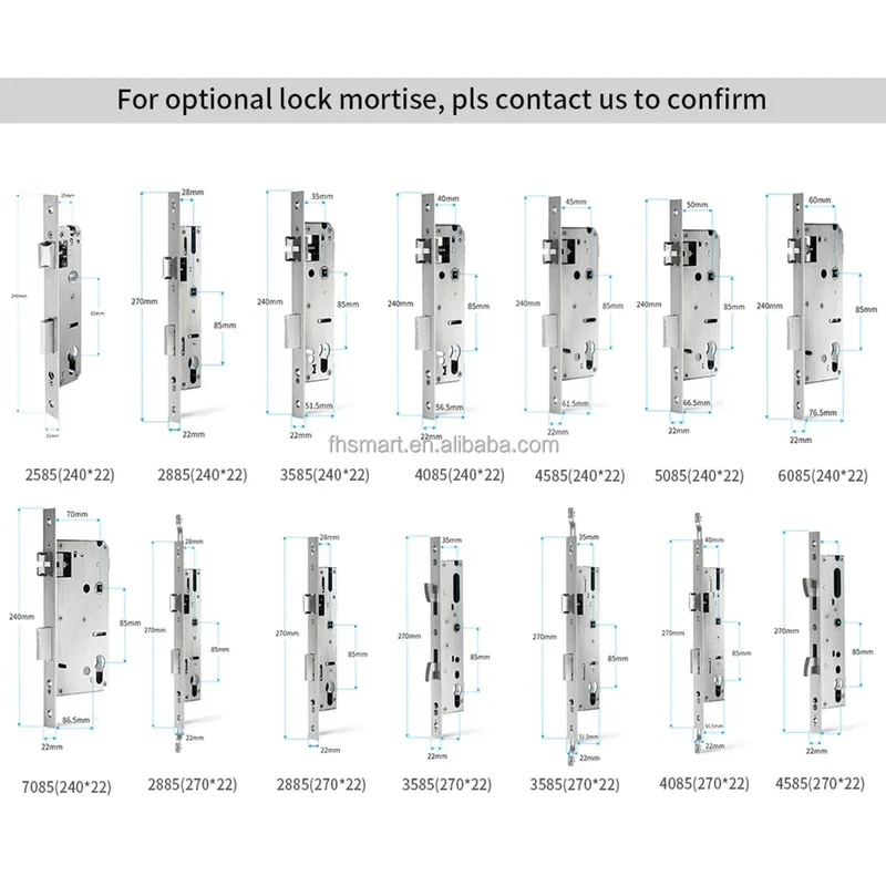 OutdoorTuya Wifi App Camera Aluminum Door Smart Lock 35mm Slim Sliding Frame Door Lock Biometric Fingerprint Electronic Lock
