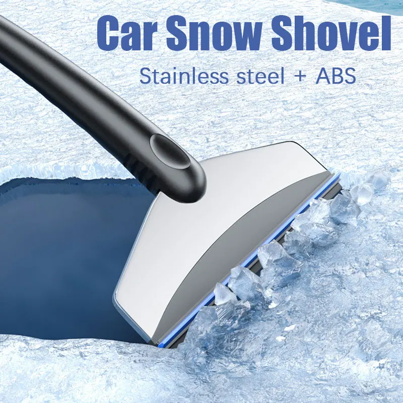 Car Snow Shovel Ice Scraper Snow Removal Shovel Multifunction Winter Windshield Window Snow Clean Scraping Tool Auto Ice Breaker